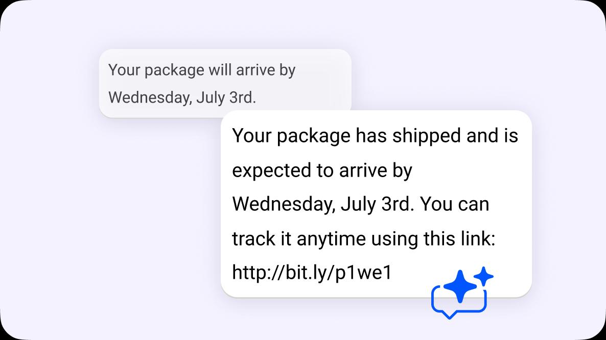 Informative Text Messages