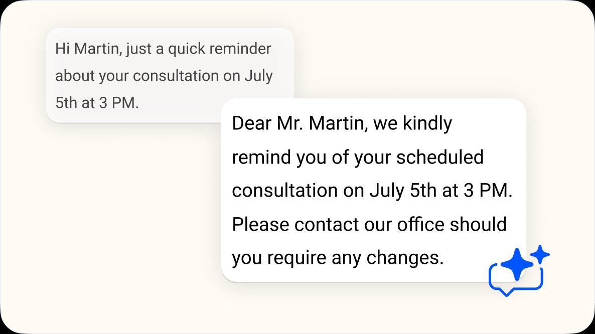 Professional Text Messages