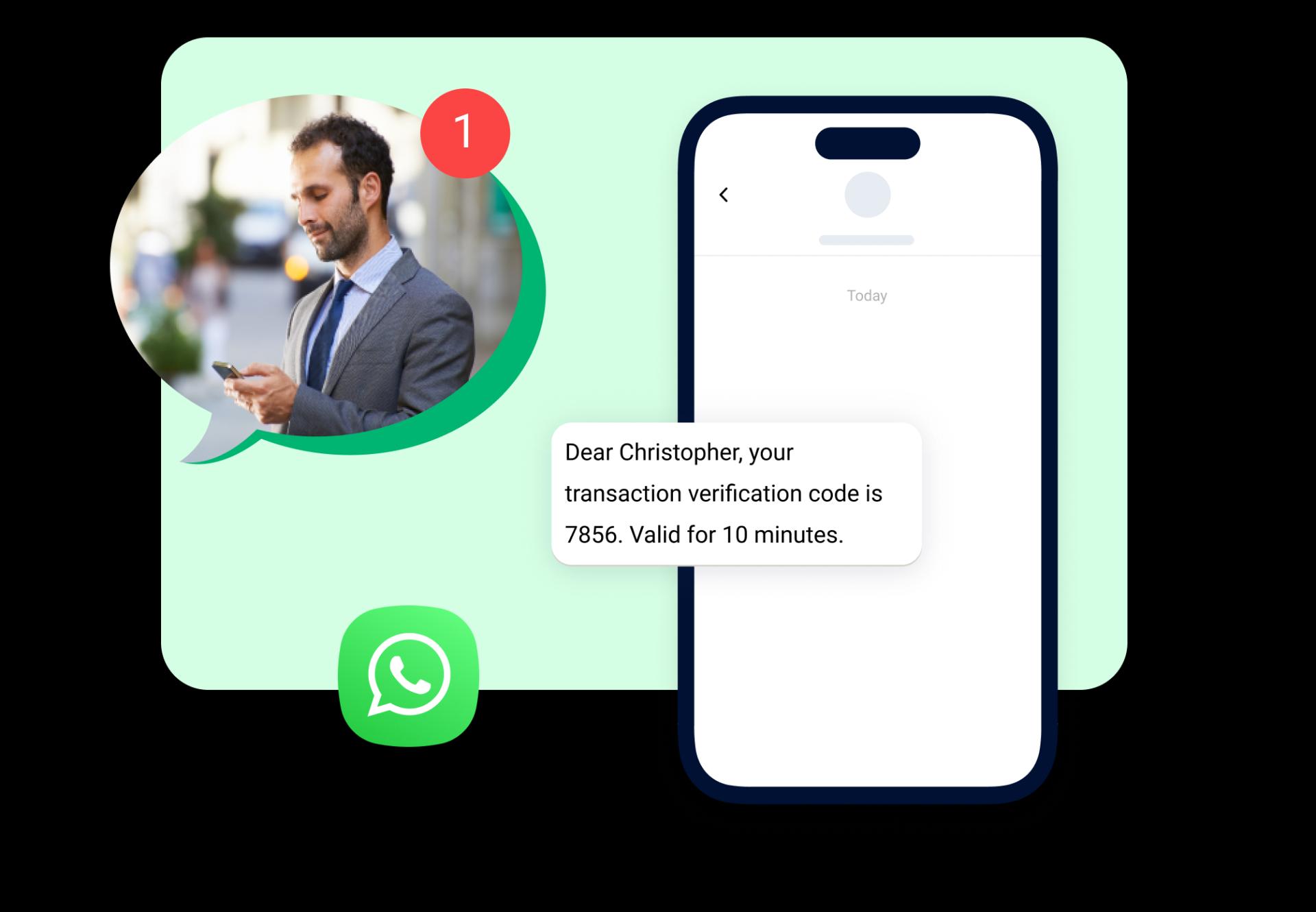 WhatsApp OTP Verification With Dexatel