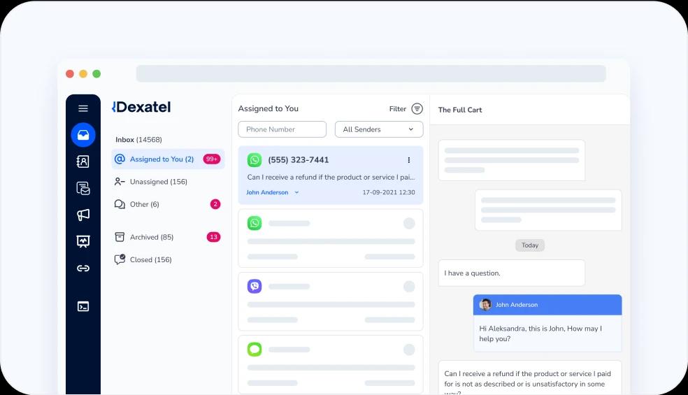 The Dexatel Messaging Platform