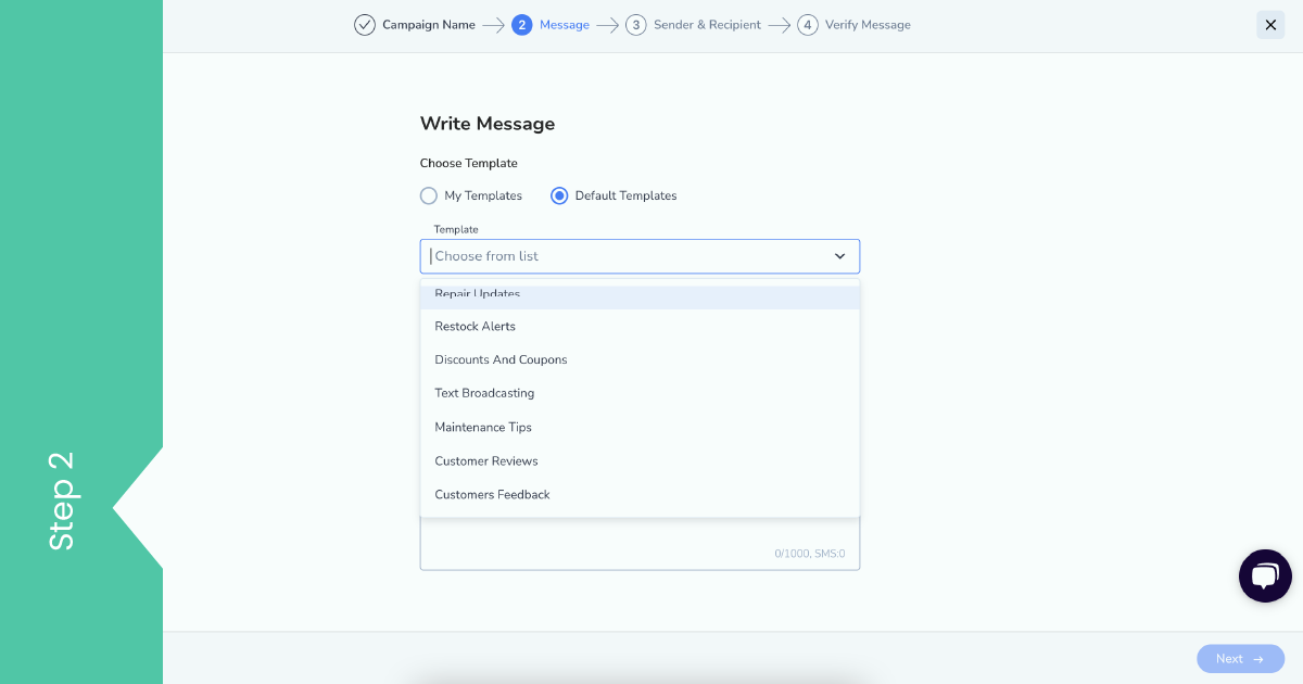 create-an-sms-template