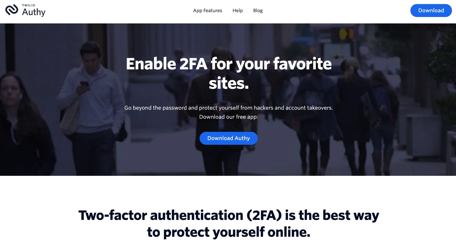 Twilio Authy 2FA