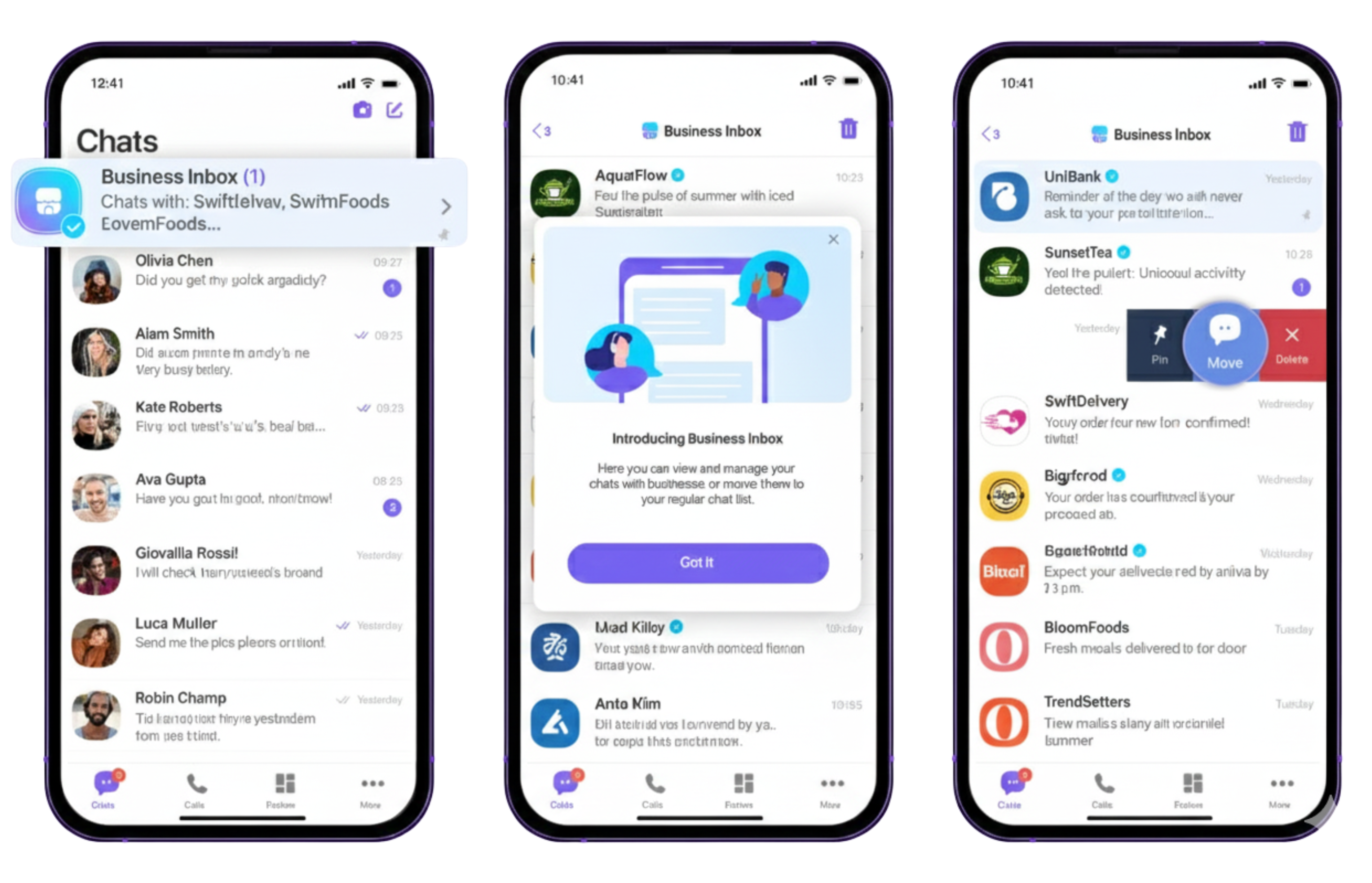 Viber Business Inbox, Customer View