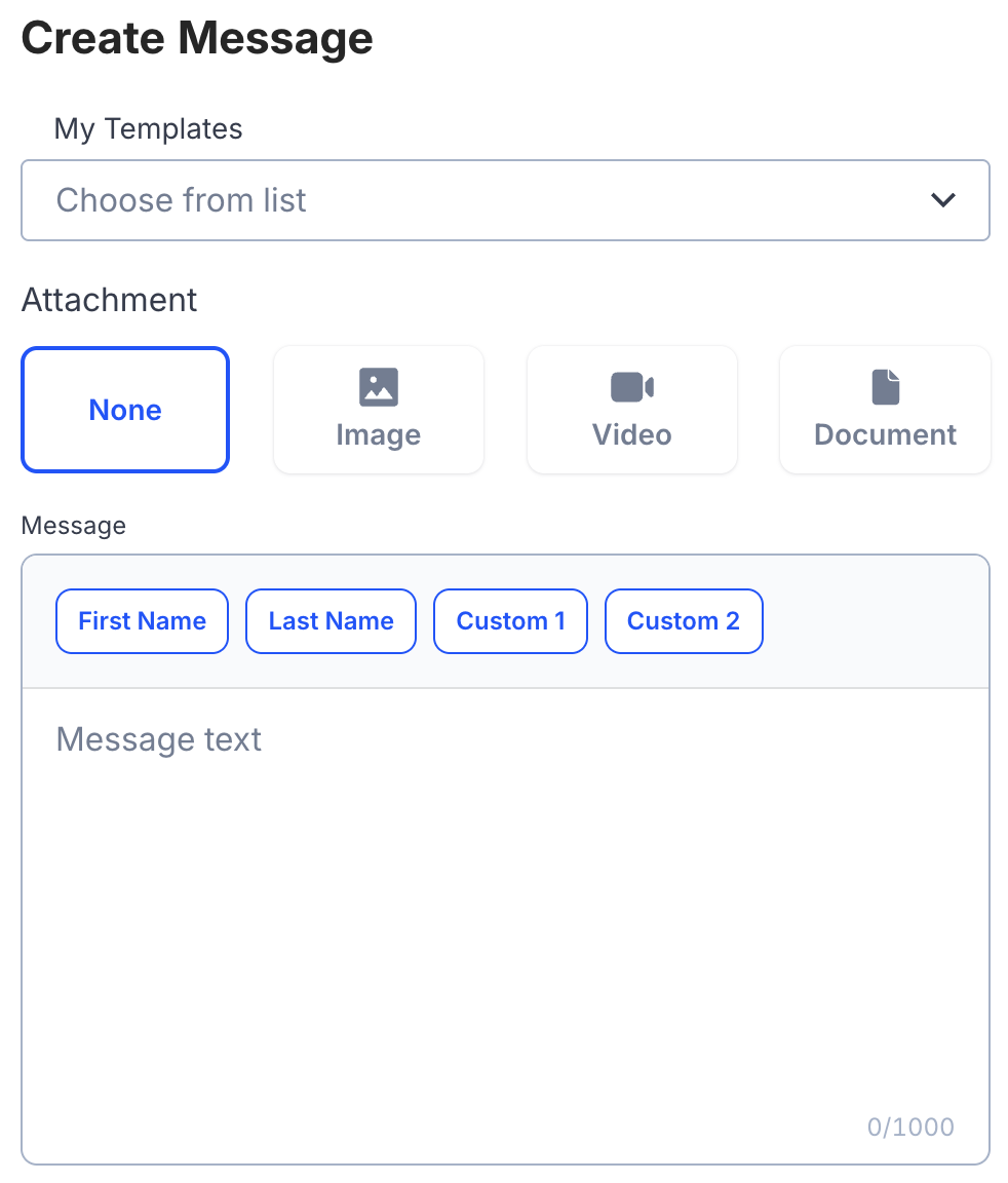 Create Viber Message