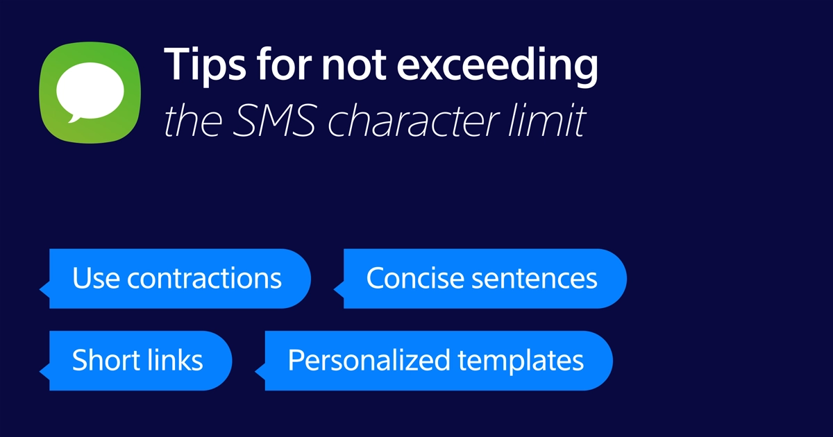 Character count: check your SMS text length